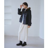 ジャージーメルトンシリーズ ファー付きショートダッフルコート/リンクコーデ | ROPE' PICNIC | 詳細画像25 
