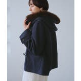 ジャージーメルトンシリーズ ファー付きショートダッフルコート/リンクコーデ | ROPE' PICNIC | 詳細画像28 