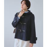 ジャージーメルトンシリーズ ファー付きショートダッフルコート/リンクコーデ | ROPE' PICNIC | 詳細画像31 