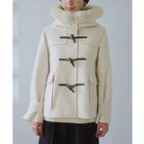 ジャージーメルトンシリーズ ファー付きショートダッフルコート/リンクコーデ | ROPE' PICNIC | 詳細画像34 