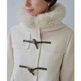 ジャージーメルトンシリーズ ファー付きショートダッフルコート/リンクコーデ | ROPE' PICNIC | 詳細画像37 