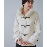 ジャージーメルトンシリーズ ファー付きショートダッフルコート/リンクコーデ | ROPE' PICNIC | 詳細画像6 