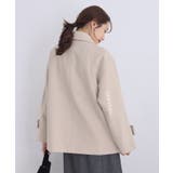 ジャージーメルトンシリーズ 金ボタンミドル丈コート/リンクコーデ | ROPE' PICNIC | 詳細画像11