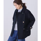 ジャージーメルトンシリーズ 金ボタンミドル丈コート/リンクコーデ | ROPE' PICNIC | 詳細画像14