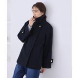 ジャージーメルトンシリーズ 金ボタンミドル丈コート/リンクコーデ | ROPE' PICNIC | 詳細画像19