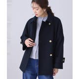 ジャージーメルトンシリーズ 金ボタンミドル丈コート/リンクコーデ | ROPE' PICNIC | 詳細画像20