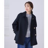 ジャージーメルトンシリーズ 金ボタンミドル丈コート/リンクコーデ | ROPE' PICNIC | 詳細画像21