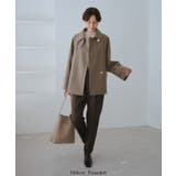 ジャージーメルトンシリーズ 金ボタンミドル丈コート/リンクコーデ | ROPE' PICNIC | 詳細画像22