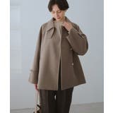 ジャージーメルトンシリーズ 金ボタンミドル丈コート/リンクコーデ | ROPE' PICNIC | 詳細画像23