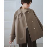 ジャージーメルトンシリーズ 金ボタンミドル丈コート/リンクコーデ | ROPE' PICNIC | 詳細画像25