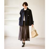 ジャージーメルトンシリーズ 金ボタンミドル丈コート/リンクコーデ | ROPE' PICNIC | 詳細画像31