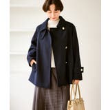 ジャージーメルトンシリーズ 金ボタンミドル丈コート/リンクコーデ | ROPE' PICNIC | 詳細画像33