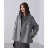 ジャージーメルトンシリーズ 金ボタンミドル丈コート/リンクコーデ | ROPE' PICNIC | 詳細画像5