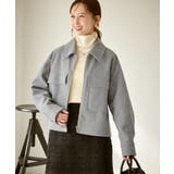 ジャージーメルトンシリーズ ポケット付きジップブルゾン/リンクコーデ | ROPE' PICNIC | 詳細画像10 