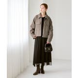 ジャージーメルトンシリーズ ポケット付きジップブルゾン/リンクコーデ | ROPE' PICNIC | 詳細画像12 