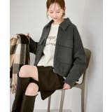 ジャージーメルトンシリーズ ポケット付きジップブルゾン/リンクコーデ | ROPE' PICNIC | 詳細画像6 