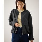 レーヨンナイロンブルゾン | ROPE' PICNIC | 詳細画像9 