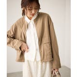 ベージュ系(28) | レーヨンナイロンブルゾン | ROPE' PICNIC