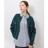 【WEB限定】ミラノリブジップアップカーディガン/イージーケア | ROPE' PICNIC | 詳細画像15 