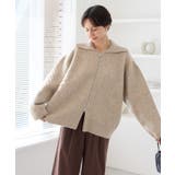 【WEB限定】Wジップシャギーニットブルゾン | ROPE' PICNIC | 詳細画像13