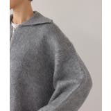 【WEB限定】Wジップシャギーニットブルゾン | ROPE' PICNIC | 詳細画像43 