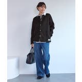 裏シャギーボンディングノーカラージャケット | ROPE' PICNIC | 詳細画像3 