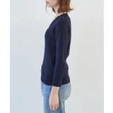 オーガニックスイスコットン7分袖ニットプルオーバー | ROPE' PICNIC | 詳細画像12 