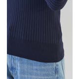 オーガニックスイスコットン7分袖ニットプルオーバー | ROPE' PICNIC | 詳細画像17 