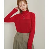 【WEB限定カラー: ライトグレー,イエロー】シアーカットタートル | ROPE' PICNIC | 詳細画像19