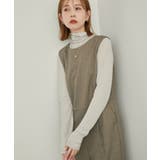 【WEB限定カラー: ライトグレー,イエロー】シアーカットタートル | ROPE' PICNIC | 詳細画像5