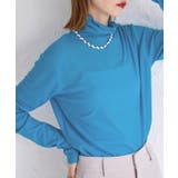ターコイズ(49) | 【WEB限定カラー: ライトグレー,イエロー】シアーカットタートル | ROPE' PICNIC