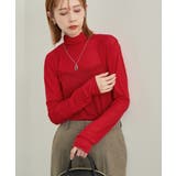 レッド(60) | 【WEB限定カラー: ライトグレー,イエロー】シアーカットタートル | ROPE' PICNIC