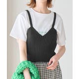 ブラック(01) | ニットビスチェ | ROPE' PICNIC