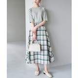 Beauty knit スカラップネックハーフスリーブニットプルオーバー | ROPE' PICNIC | 詳細画像22