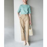 Beauty knit スカラップネックハーフスリーブニットプルオーバー | ROPE' PICNIC | 詳細画像27