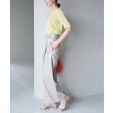 Beauty knit スカラップネックハーフスリーブニットプルオーバー | ROPE' PICNIC | 詳細画像5