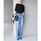 Beauty knit スカラップネックハーフスリーブニットプルオーバー | ROPE' PICNIC | 詳細画像6