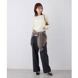 新色追加/シアーカットクルーネックプルオーバー | ROPE' PICNIC | 詳細画像5 