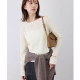 新色追加/シアーカットクルーネックプルオーバー | ROPE' PICNIC | 詳細画像7 