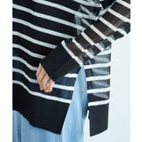 シアーボーダーニット | ROPE' PICNIC | 詳細画像15 