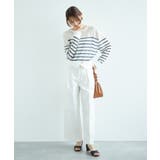 シアーボーダーニット | ROPE' PICNIC | 詳細画像8 