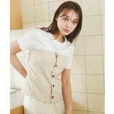 異素材ドッキングレイヤードトップス | ROPE' PICNIC | 詳細画像21 