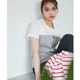 スミクロ(05) | 異素材ドッキングレイヤードトップス | ROPE' PICNIC