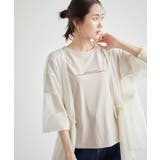 ベージュ(27) | RENUロゴTシャツ/リンクコーデ | ROPE' PICNIC