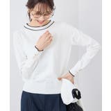 ライン入りニットプルオーバー/アンチピリング・洗濯機OK | ROPE' PICNIC | 詳細画像11