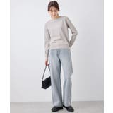 ライン入りニットプルオーバー/アンチピリング・洗濯機OK | ROPE' PICNIC | 詳細画像2