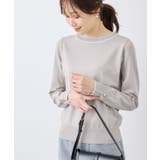 ライン入りニットプルオーバー/アンチピリング・洗濯機OK | ROPE' PICNIC | 詳細画像5