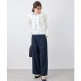 ライン入りニットプルオーバー/アンチピリング・洗濯機OK | ROPE' PICNIC | 詳細画像8