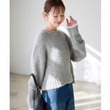 ラメリリーショートニットプルオーバー | ROPE' PICNIC | 詳細画像6 