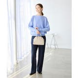 【洗濯機OK・アンチピリング】マシュマロ袖パールドルマンニット | ROPE' PICNIC | 詳細画像12